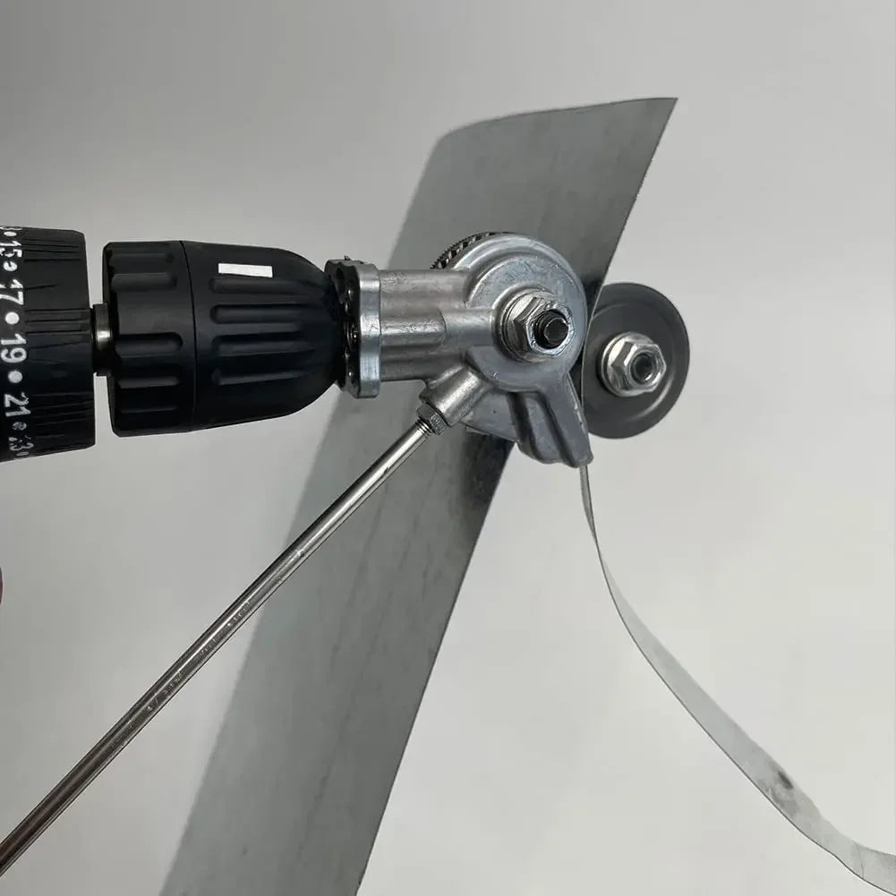 Electric Drill Nibbler Metal Sheet Cutter – Fits 12-21V Drills