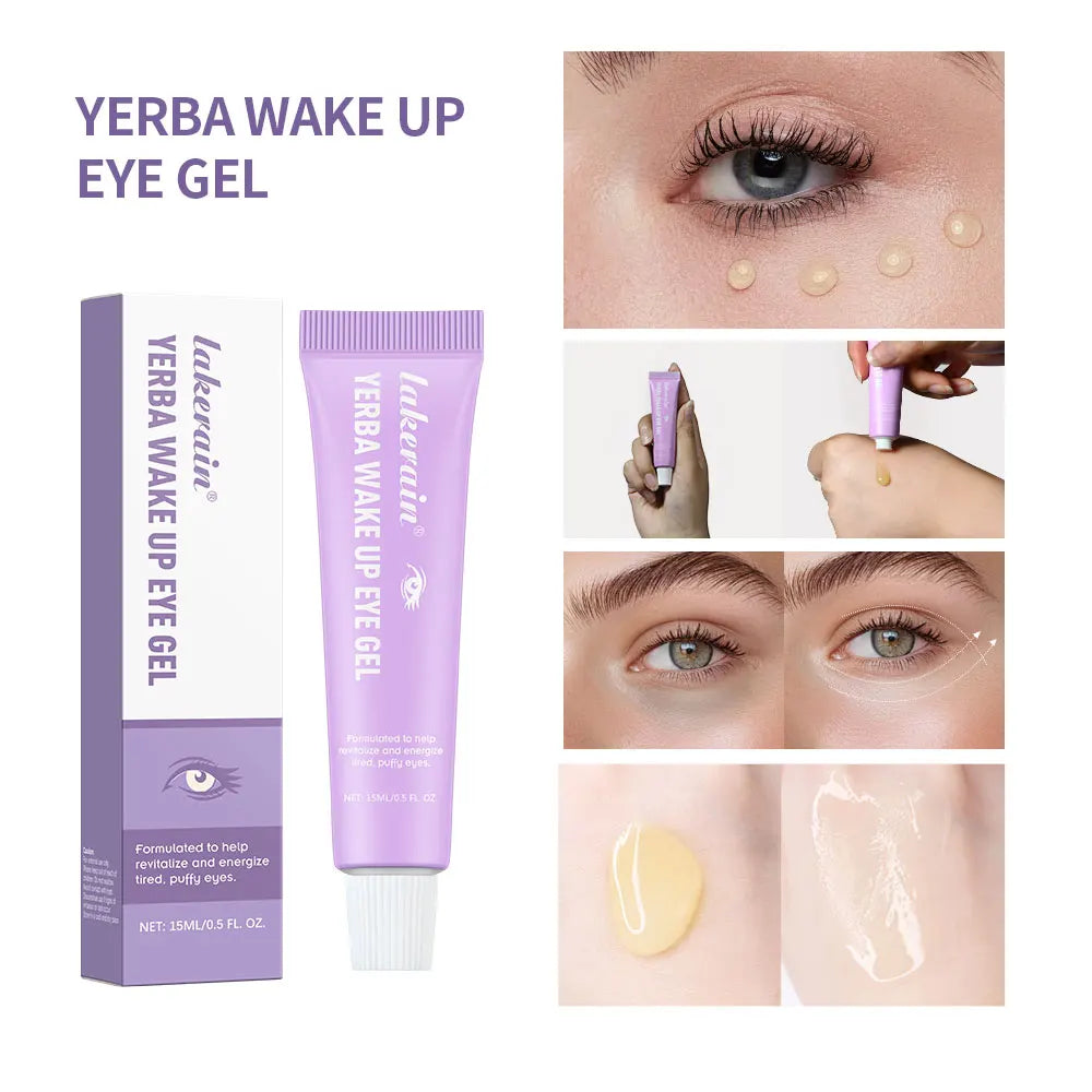 Yerba Mate Eye Gel – Hyaluronic Acid & Caffeine Eye Cream