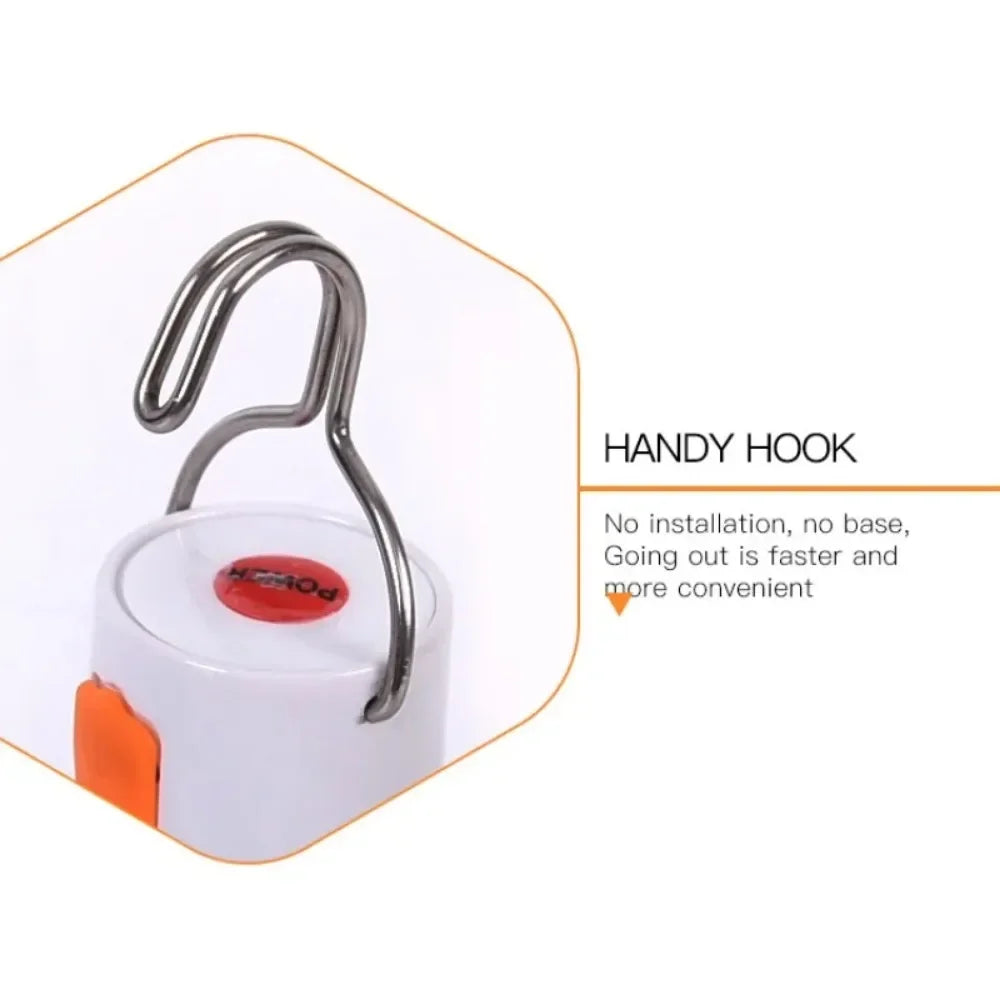 USB Rechargeable LED Emergency Bulb | Camping & Outdoor Lantern