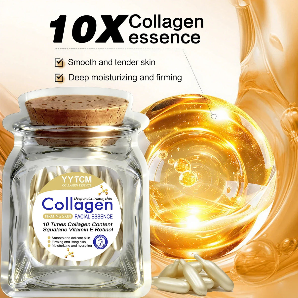 Collagen Firming Capsule Serum with Squalane & Retinol