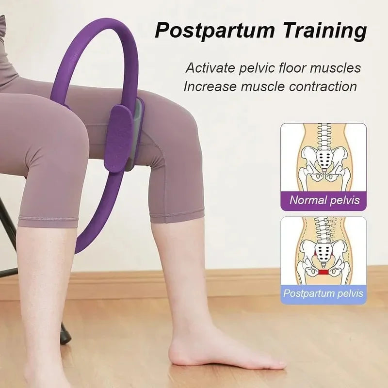 Non-Slip Yoga Pilates Resistance Ring – Home Fitness Tool