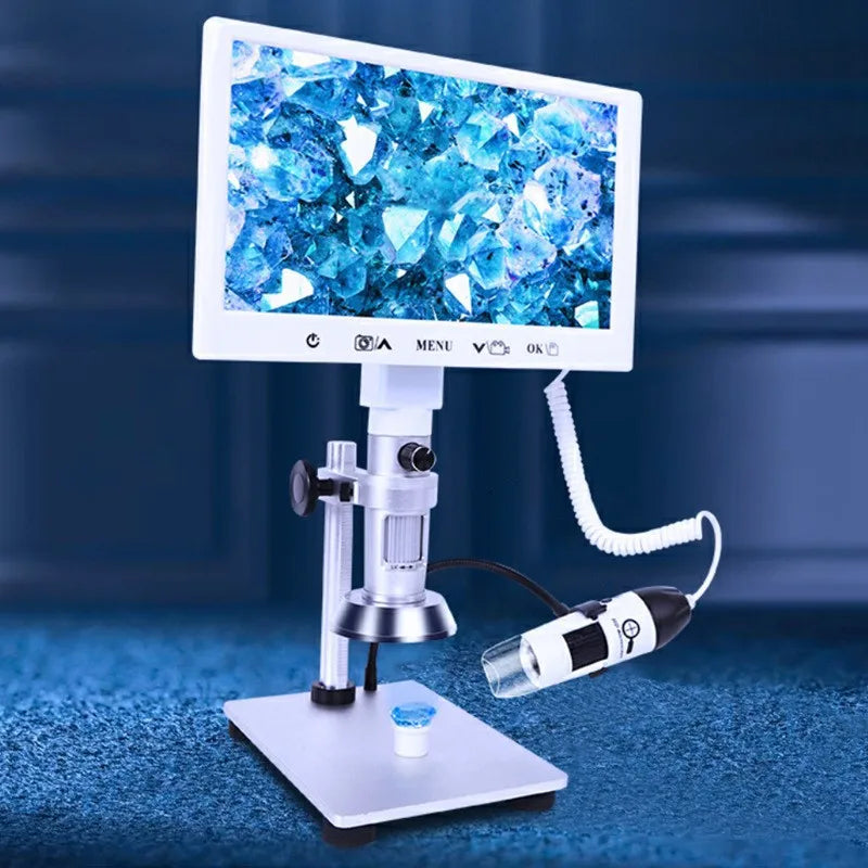 Dual Lens HD Digital Video Microscope – 500X Industrial