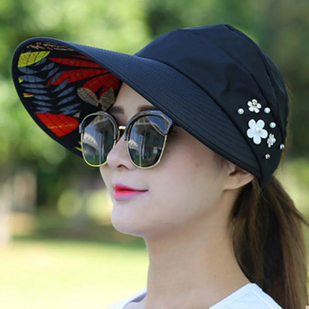 Women's UPF 50+ Wide Brim Sun Hat | Packable Summer Hat