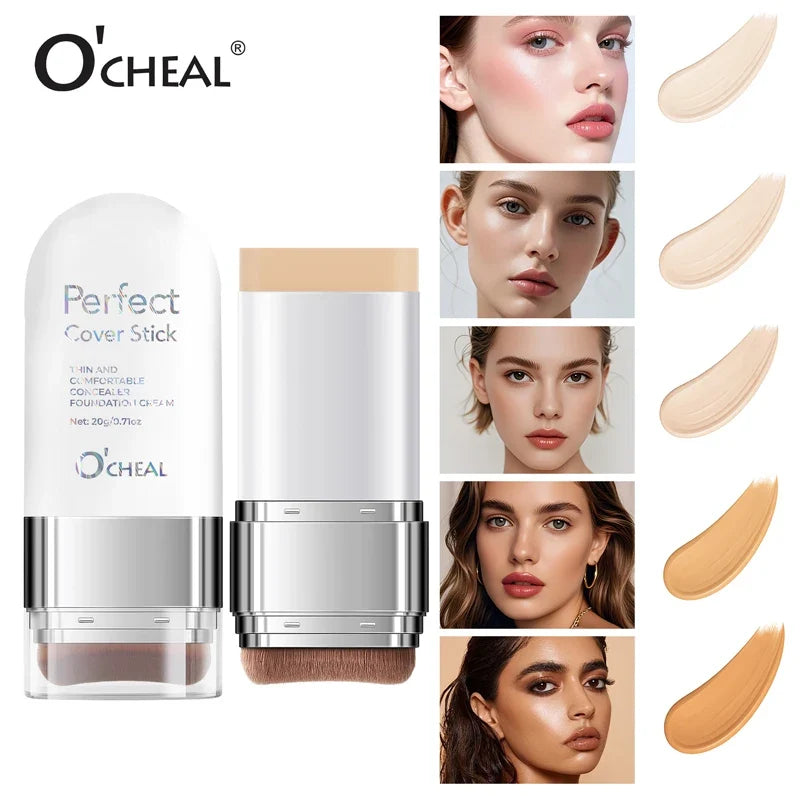 O'CHEAL Perfect Cover Stick – Waterproof Concealer Foundation