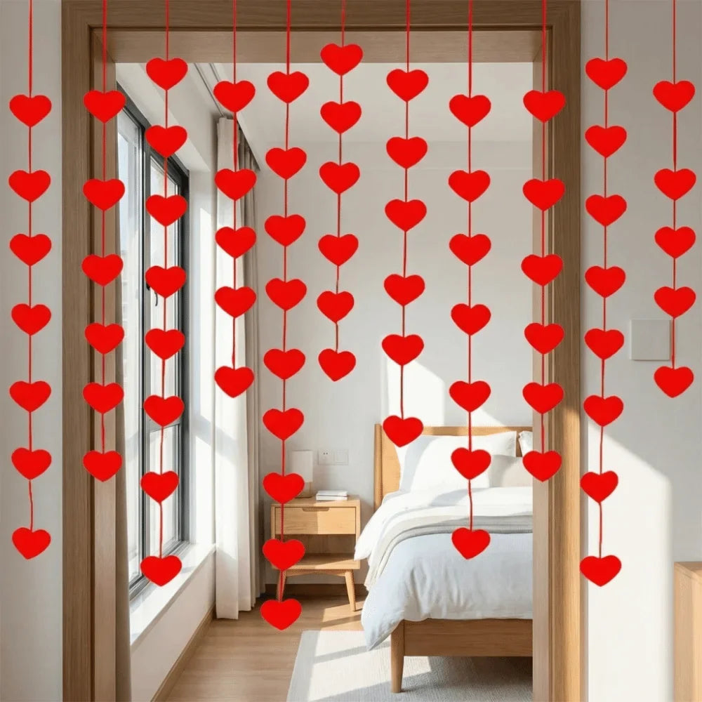 Love Flower Hanging Garland – DIY Wedding & Party Decoration