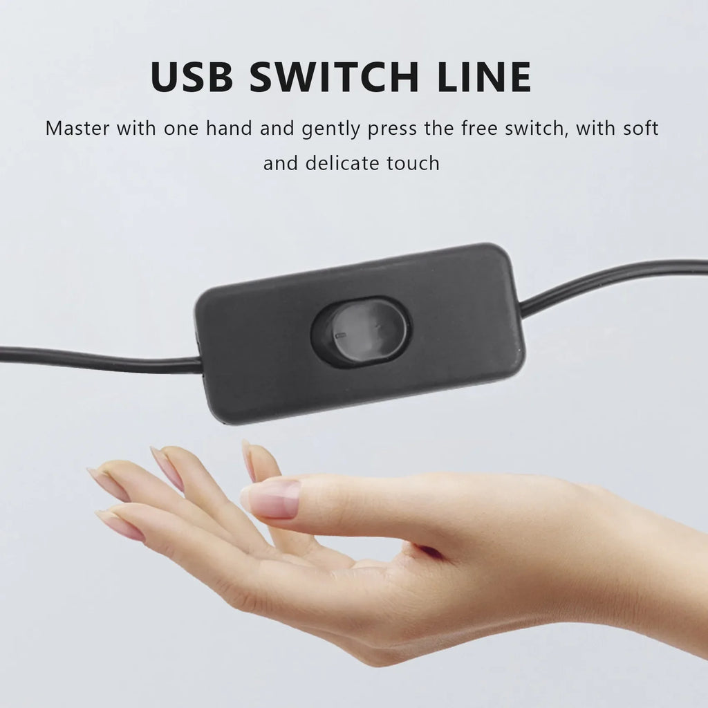Y51A-USB Male Female Extension Cable Switch Off