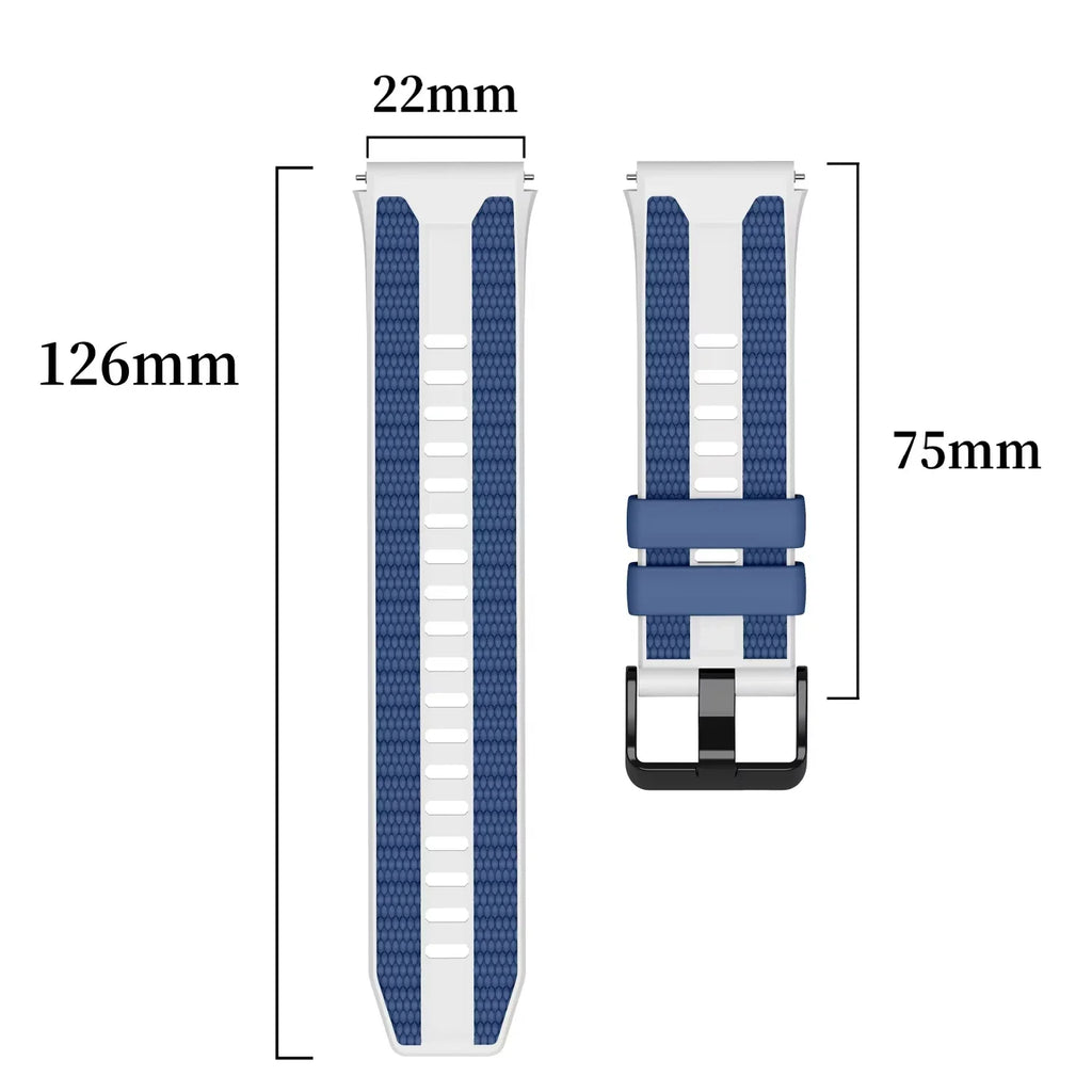 22mm Silicone Watch Band for Huawei Watch GT 6 5 4 – Unisex