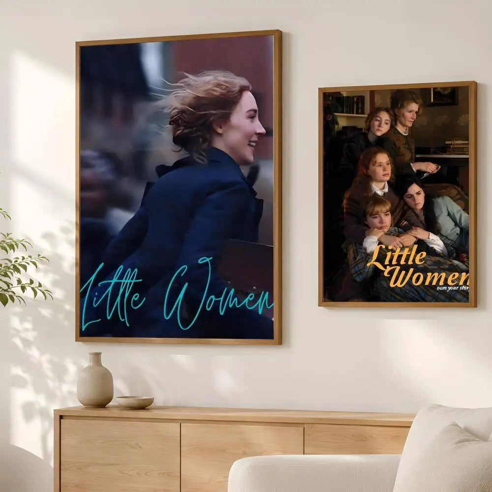 Little Women Movie Poster – Self-Stick HD Waterproof Wall Art