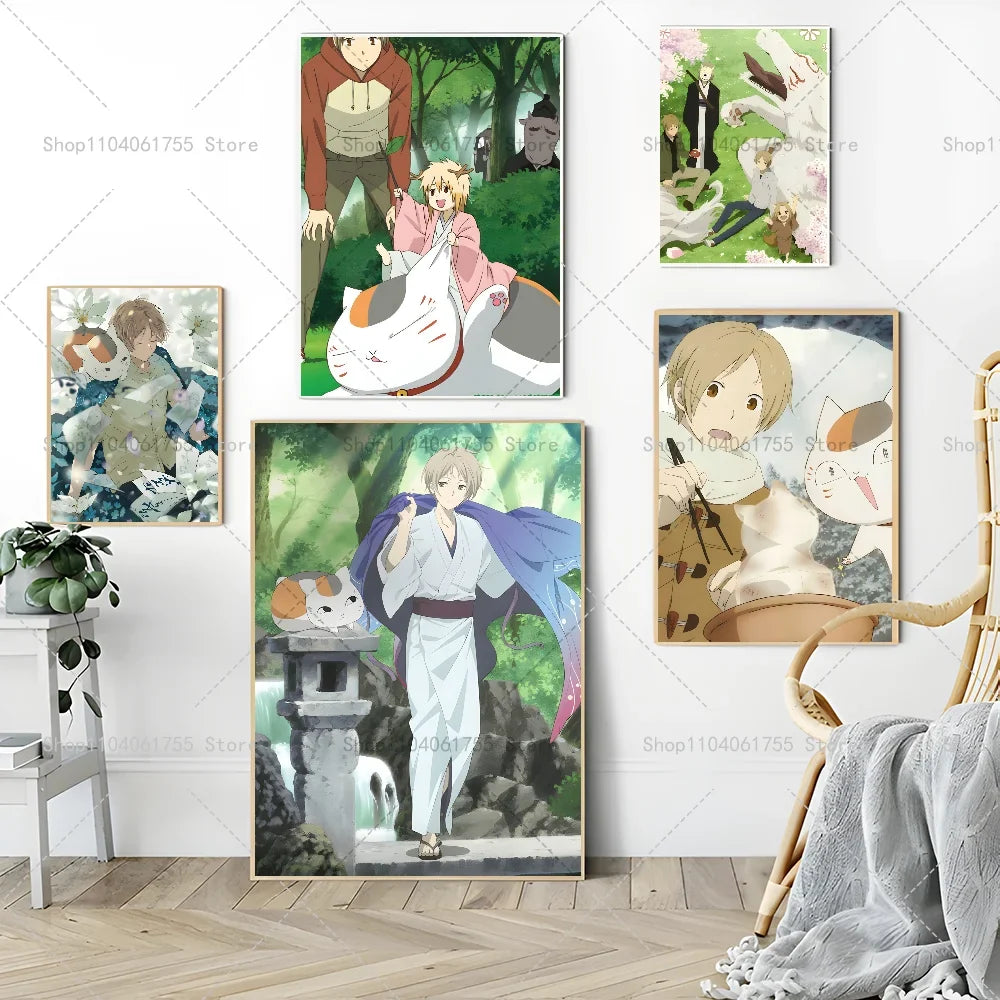 Natsume's Book of Friends Anime Poster | Waterproof Wall Sticker