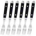 COOKCRAZE Black Stainless Steel Cutlery Set – Dishwasher Safe