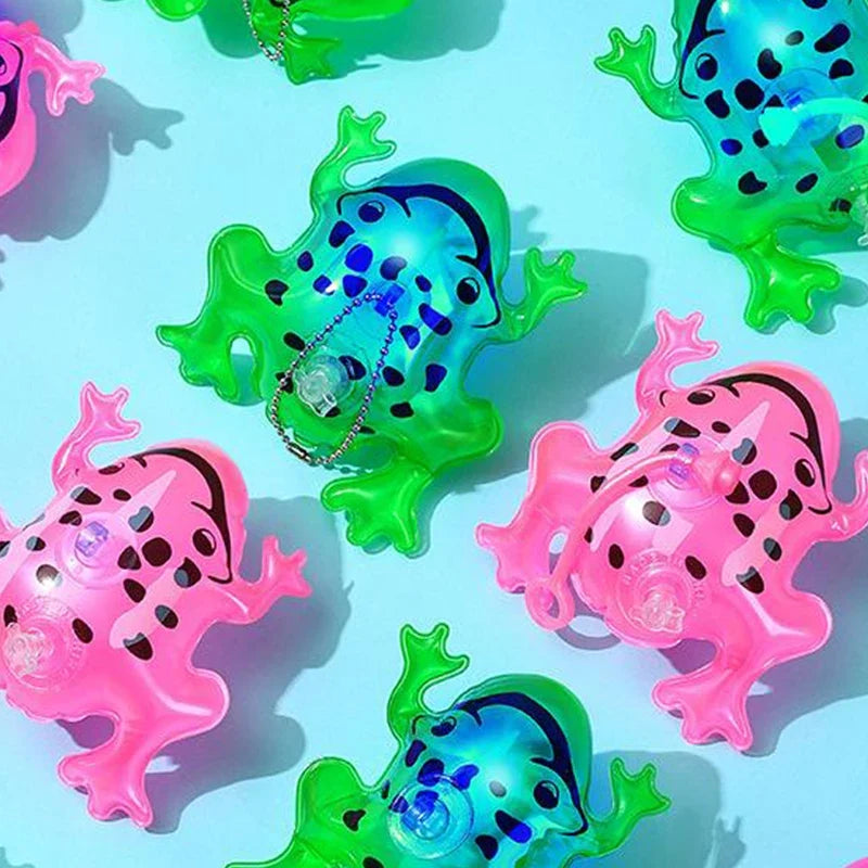 Inflatable Luminous Frog Balloon – Pool Party Water Toy