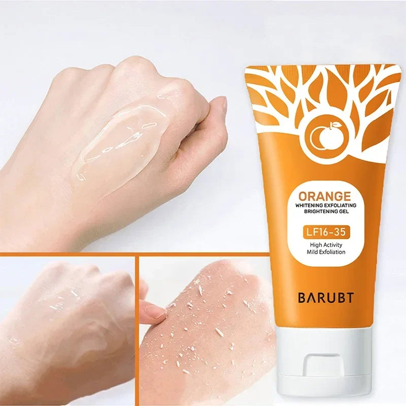 Orange Exfoliating Facial & Body Scrub Gel 50g | SAKSRAAR