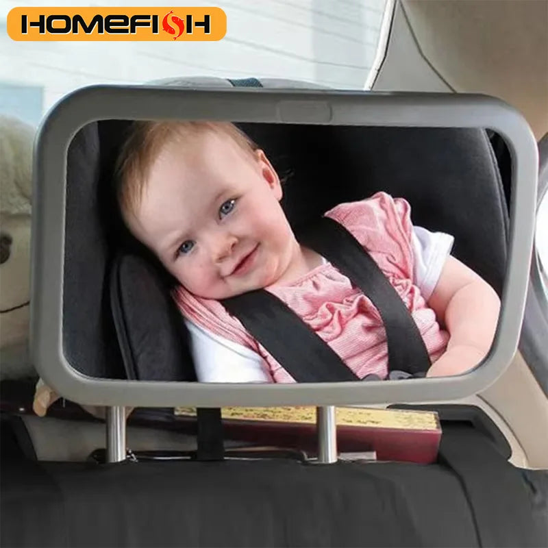 Baby Car Mirror – Adjustable Rear Seat Safety View Mirror