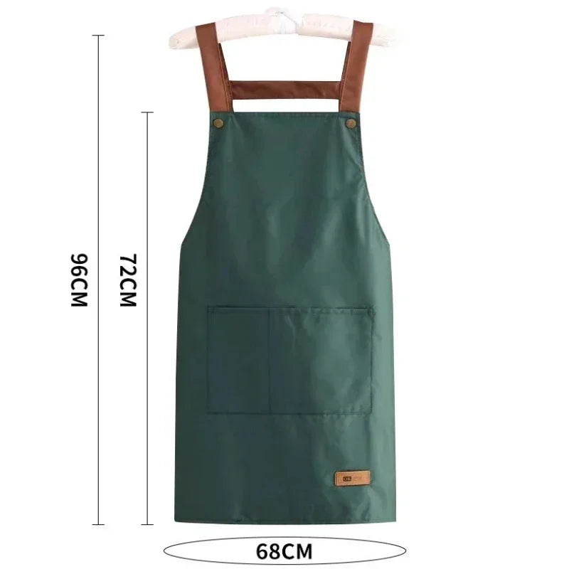 Resistant Dirt Apron Waterproof Oil Household Kitchen Cooking Fashion