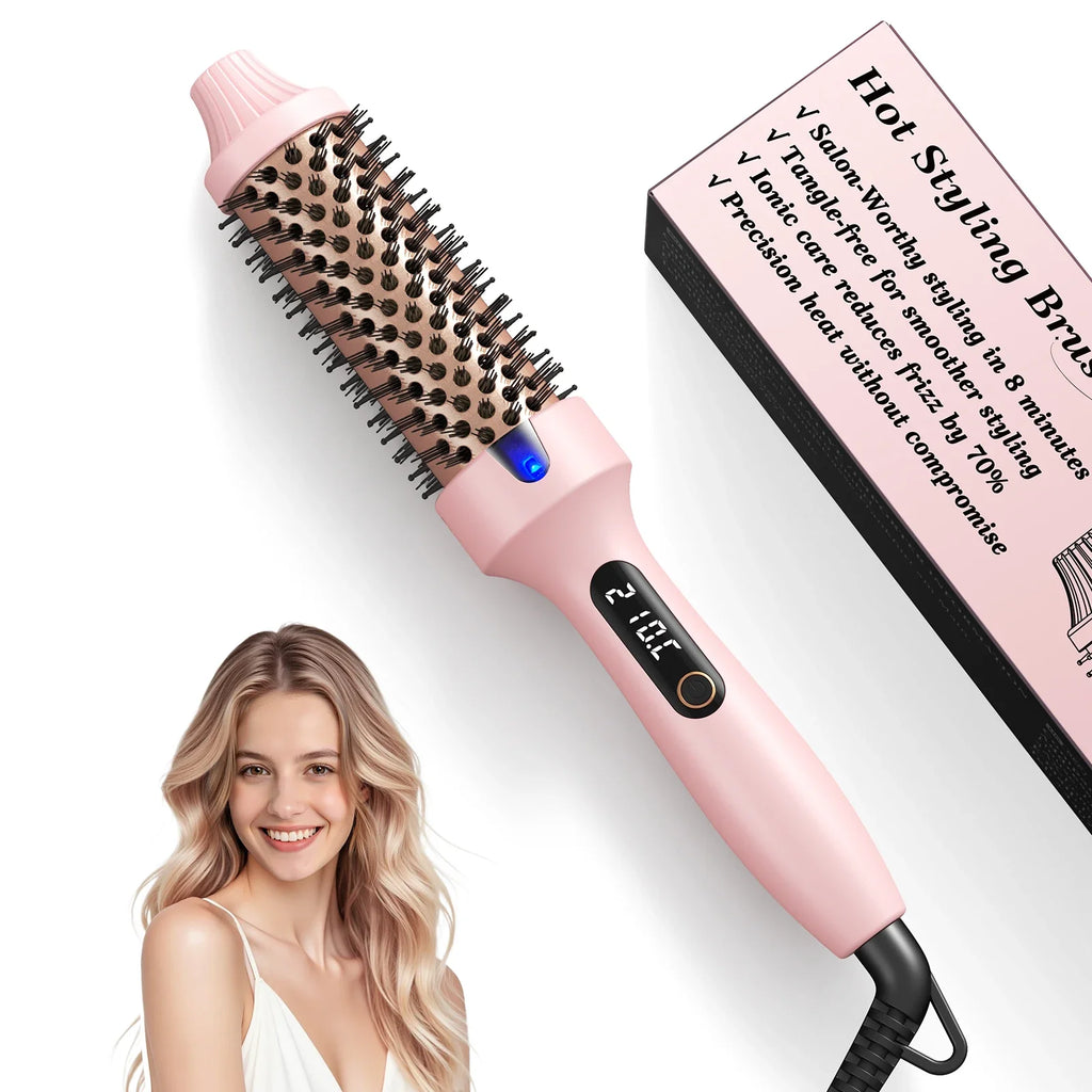 Ionic Thermal Brush – Curl & Straighten | 6 Heat Settings
