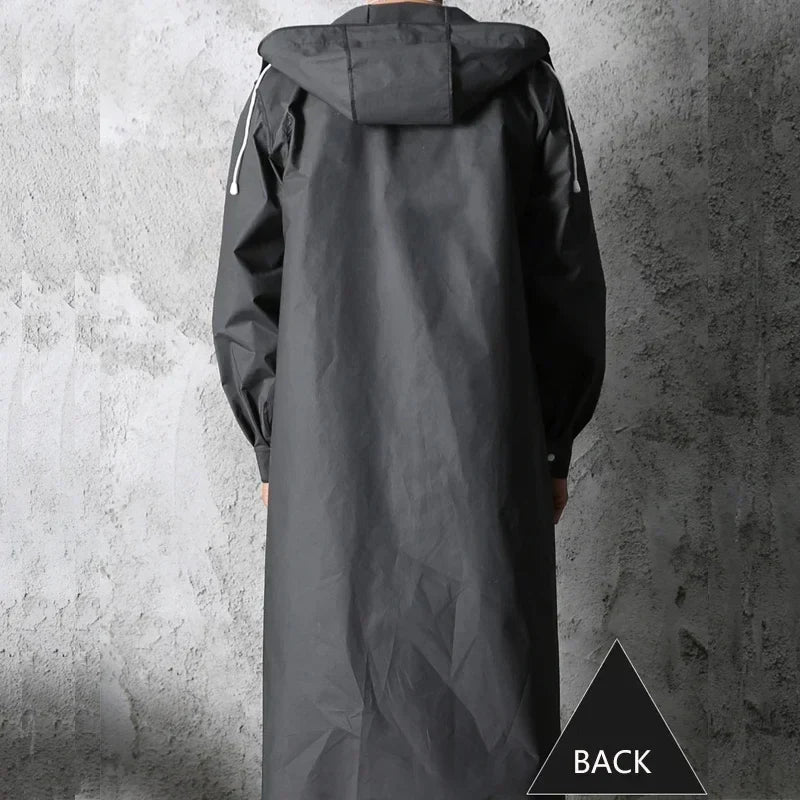 Waterproof EVA Rain Poncho – Unisex Hiking & Outdoor Raincoat
