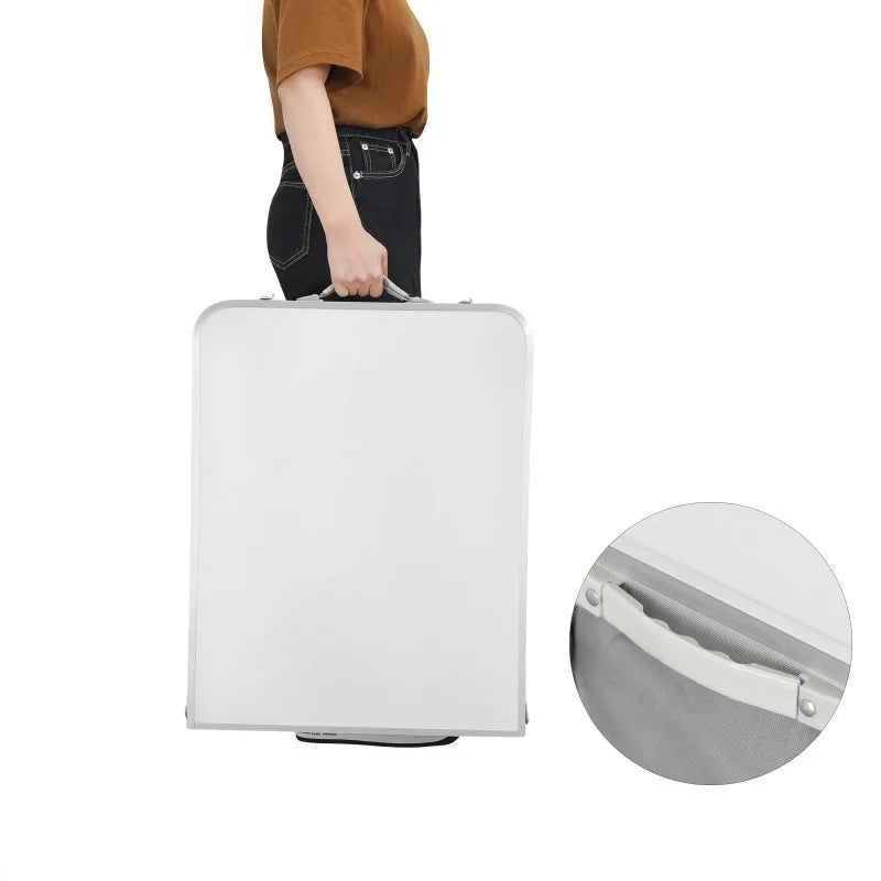 Folding Aluminum Camping Table with Storage Bag | Height Adjustable