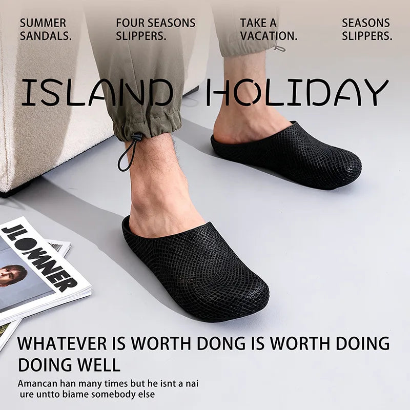 Men's Breathable Anti-Slip Clog Work Shoes | Kitchen & Garden