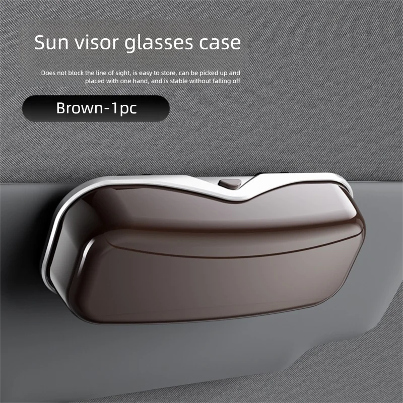 Car Sun Visor Glasses Case | Sunglasses Holder for Any Car