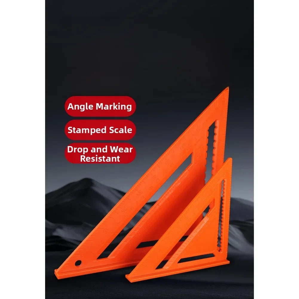 Triangle Ruler 7" & 12" – Woodworking Angle Measuring Tool