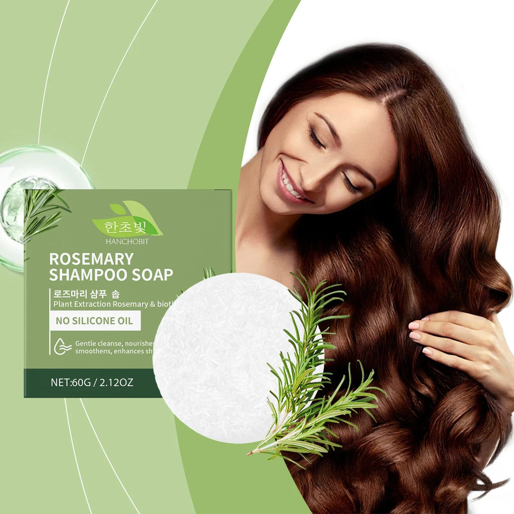 Rosemary Shampoo Bar – Nourishing Scalp Cleanser 60g | Hanchobit