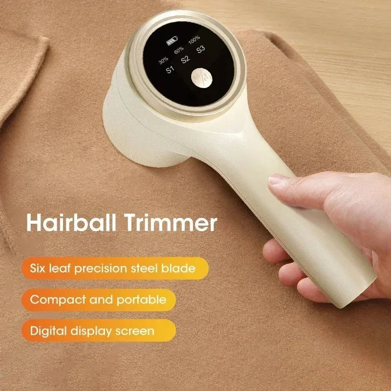 Electric Rechargeable Lint Remover & Fabric Shaver – 3-Speed