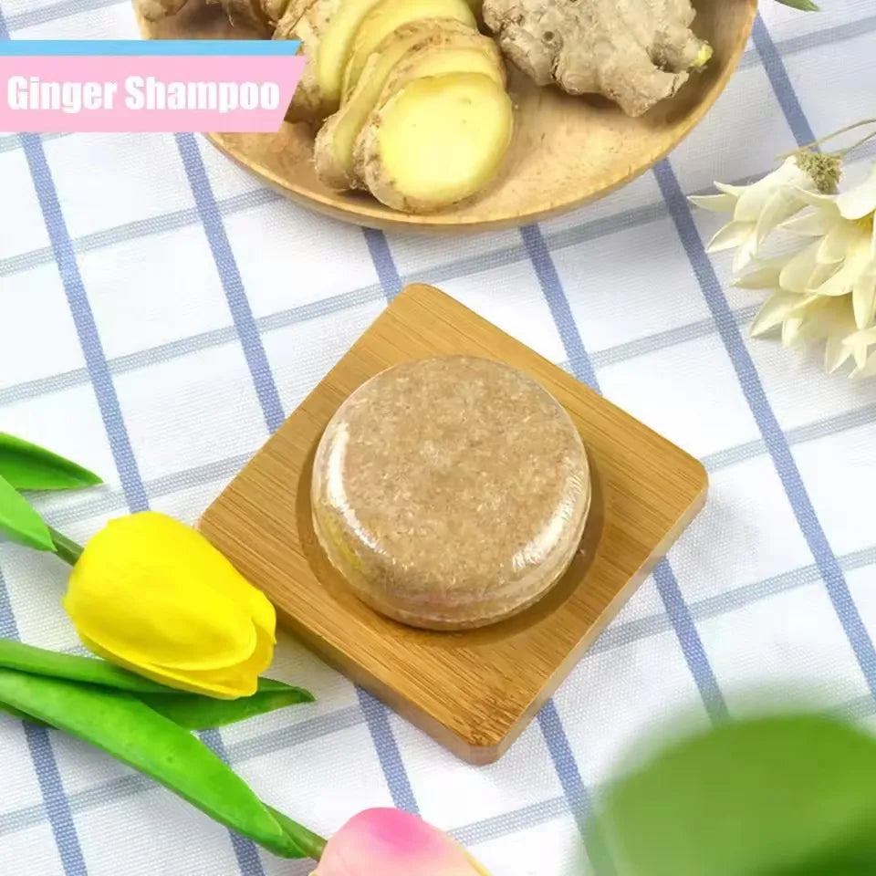 SADOER Ginger & Lavender Shampoo Bar – Soft, Silky Hair