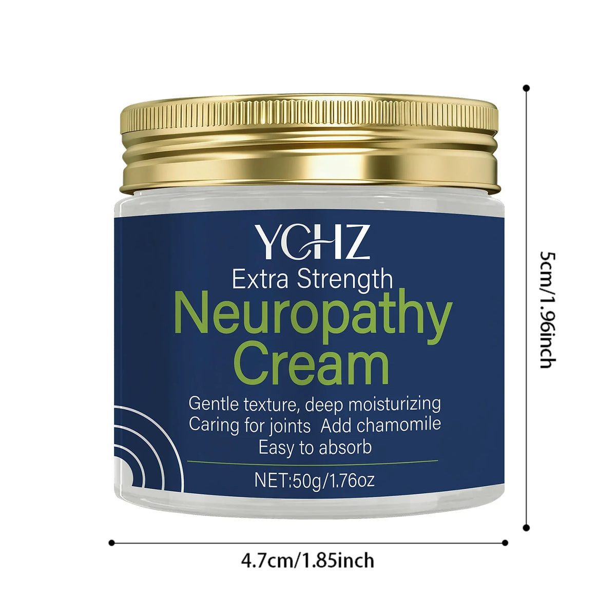 YCHZ Moisturizing Cream for Feet, Legs & Hands – Fragrance-Free