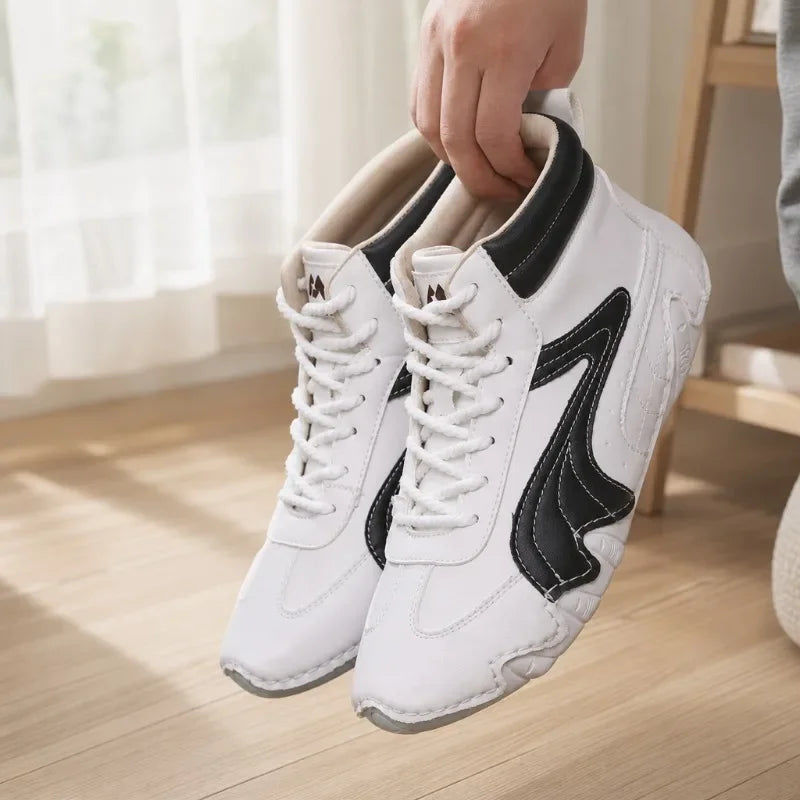 Unisex Wide Fit High Top Casual Walking Boots | Anti-Slip