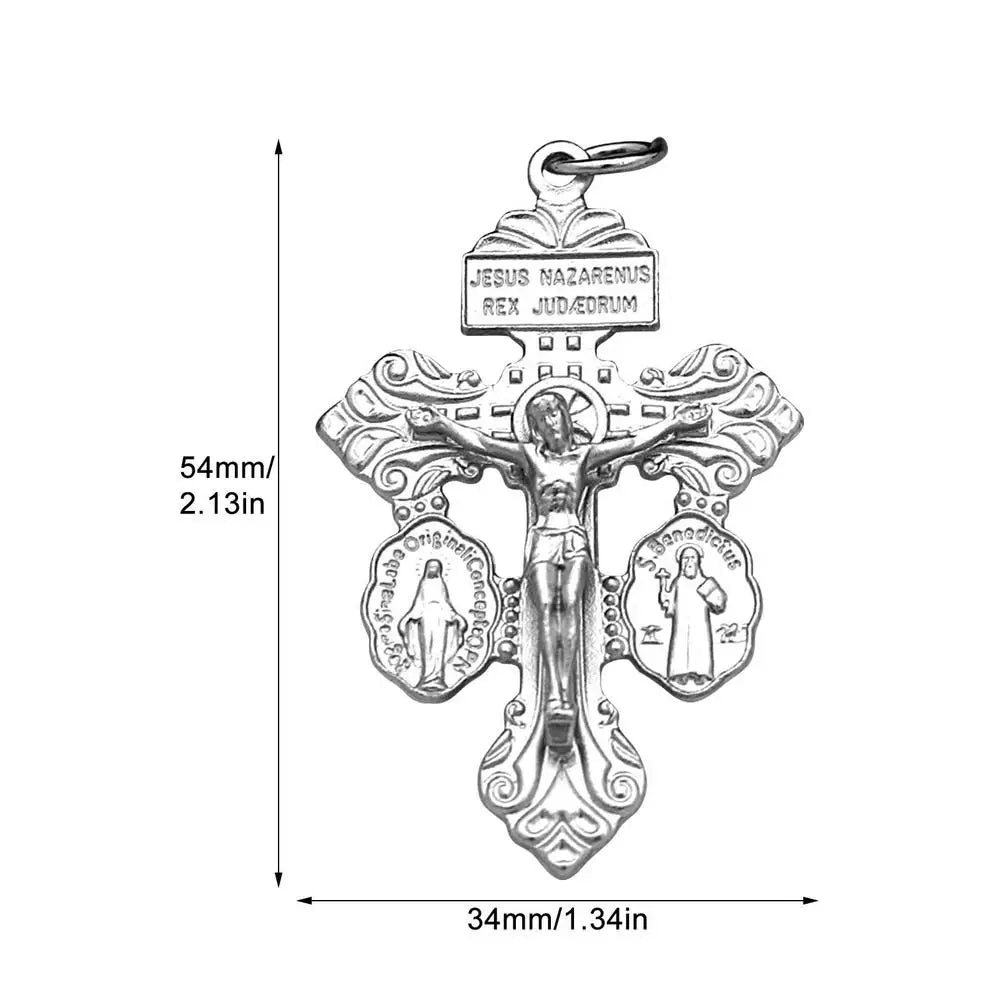Crosses Charm Jewelry Making Retro Bracelet Pendants Crafting