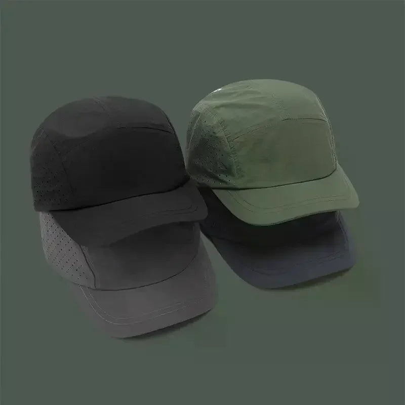 Summer Thin Breathable Mesh Baseball Caps Men Women Outdoor Camping