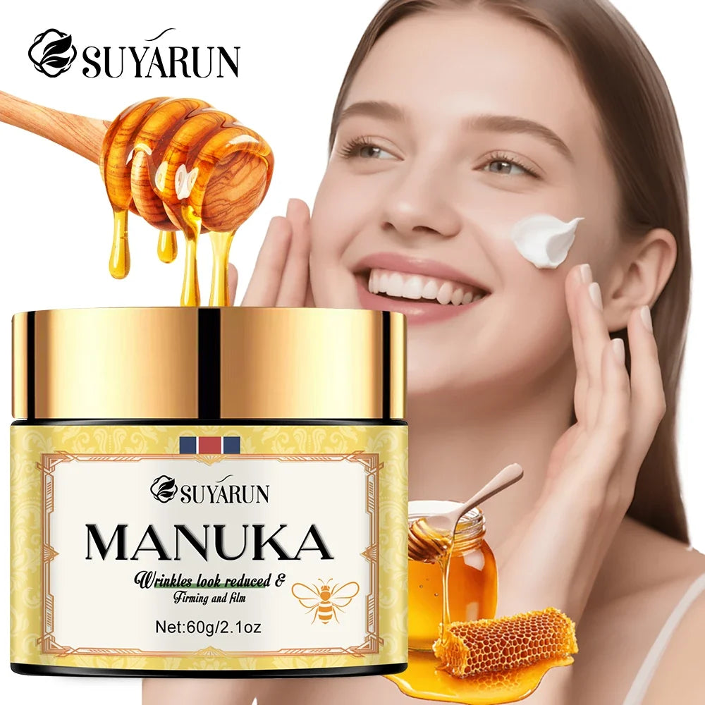 SUYARUN Manuka Honey Collagen & Retinol Face Moisturizer