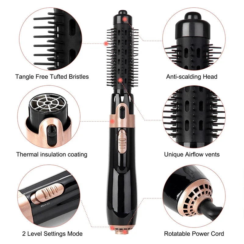 4-in-1 Hot Air Brush | One Step Volumizer & Blow Dryer Set