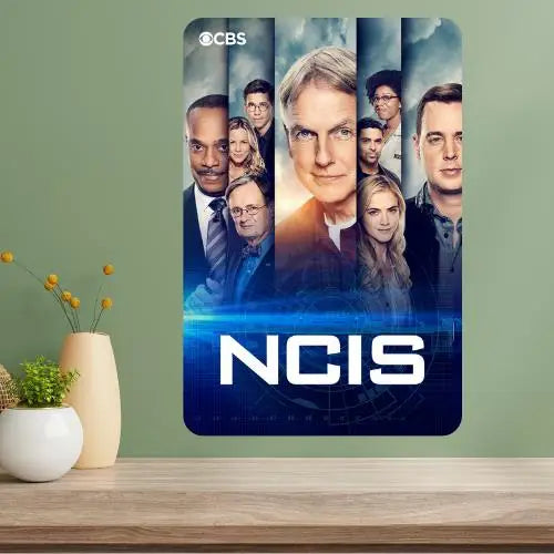 NCIS TV Show Metal Poster Sign – Retro Aluminum Wall Decor