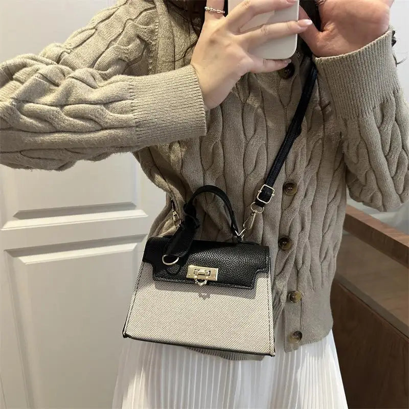 Women's PU Leather Crossbody Shoulder Tote Bag | Stylish Purse