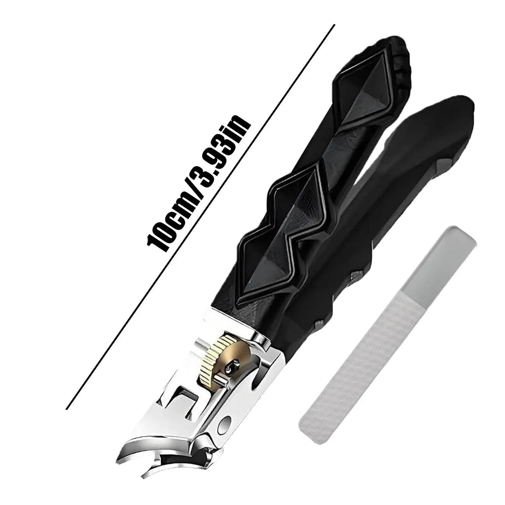 45° Slant Edge Nail Clipper | Wide Jaw Stainless Steel Trimmer
