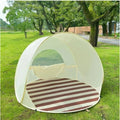 Beach Tent Sun Shelter UPF 50+ Pop-Up Canopy for 3–4 People