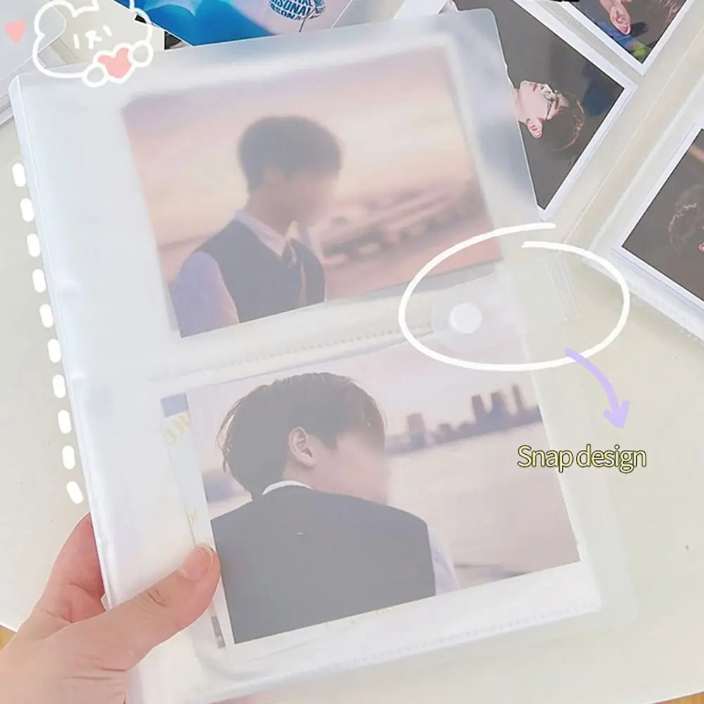 Photo Card Album 80/160 Slots – PVC Photocard Holder 3–7 Inch