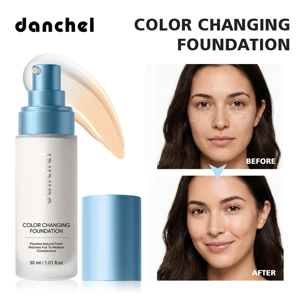 Color Changing Liquid Foundation – Full Coverage & Oil Control