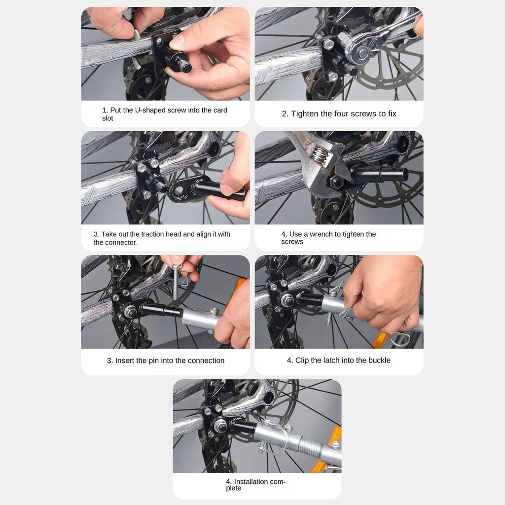 Aluminum Bike Trailer Hitch Coupler – Universal Towing Attachment