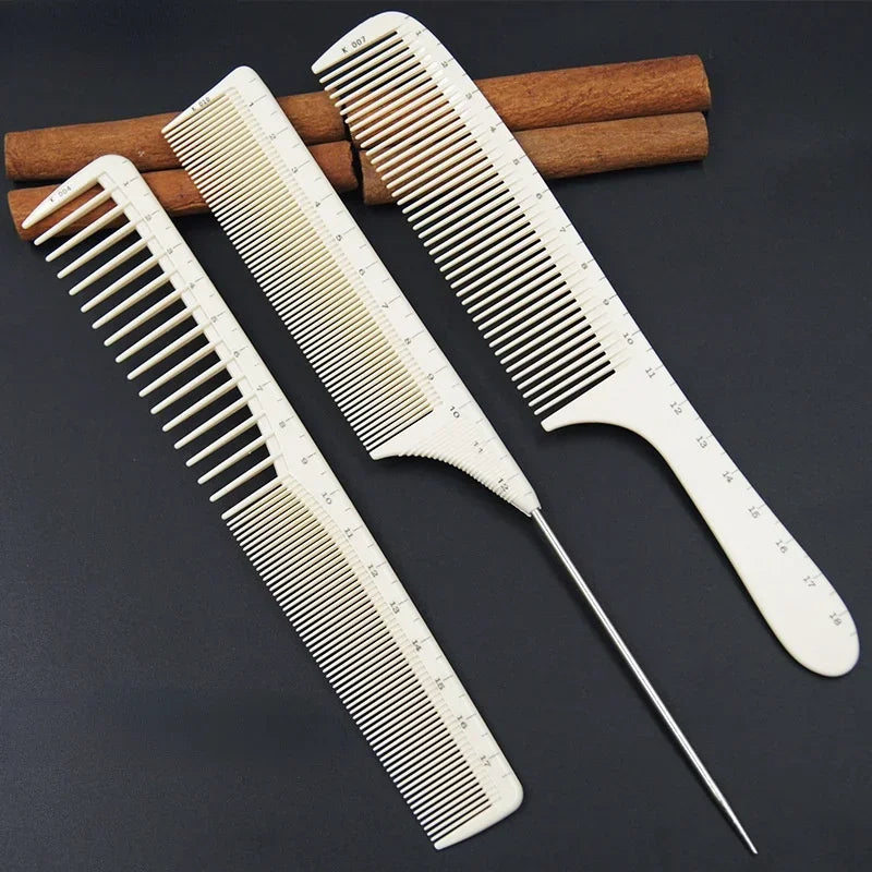 Professional Laser Scale Barber Comb | Salon Hair Cutting Tool