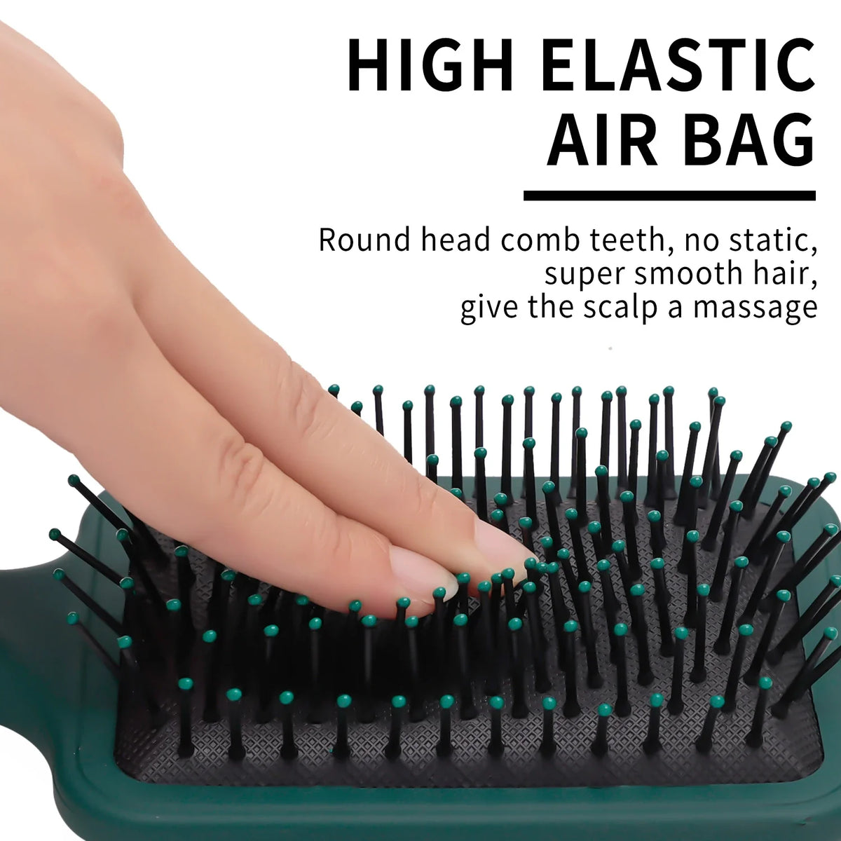 Anti-Static Hair Brush Set – Detangling, Oval & Vent