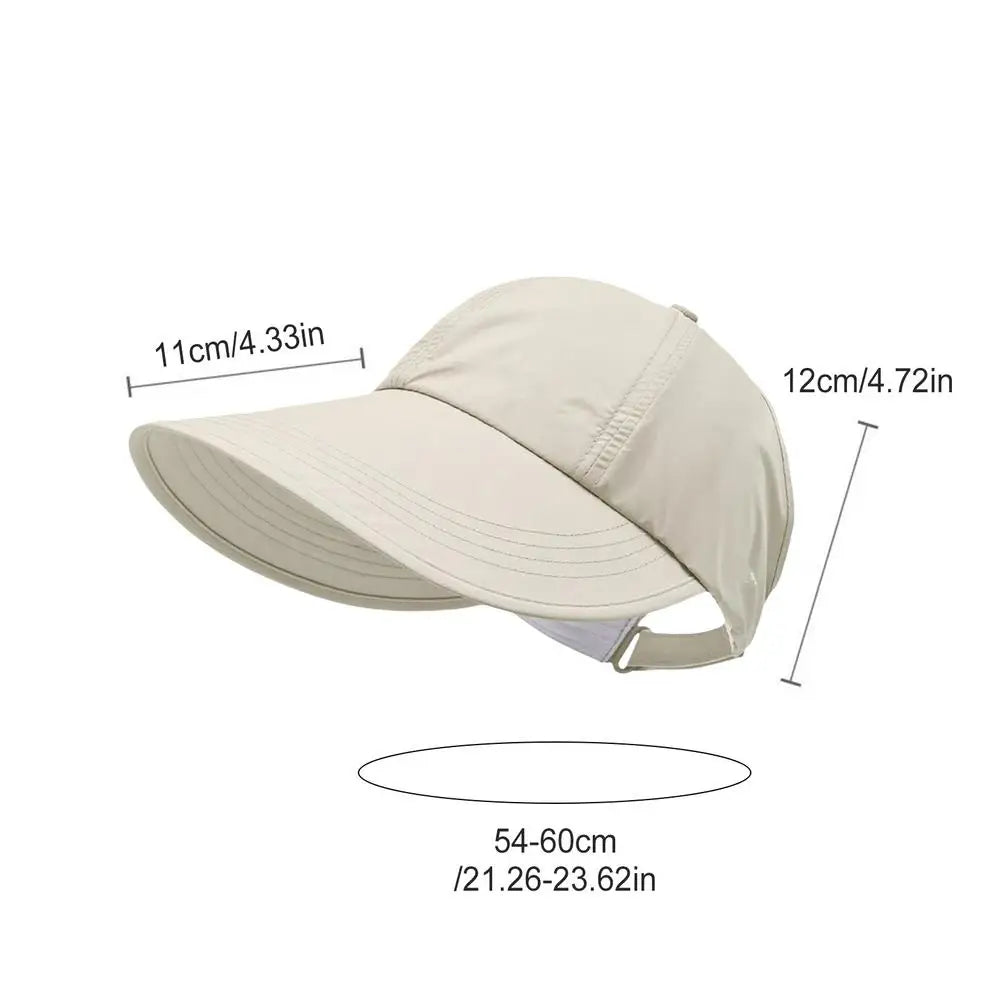 UV Wide Brim Sun Hat – Foldable, Adjustable & Breathable