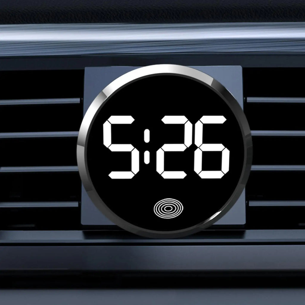 LED Car Dashboard Clock Touch Control Digital Display | 46mm