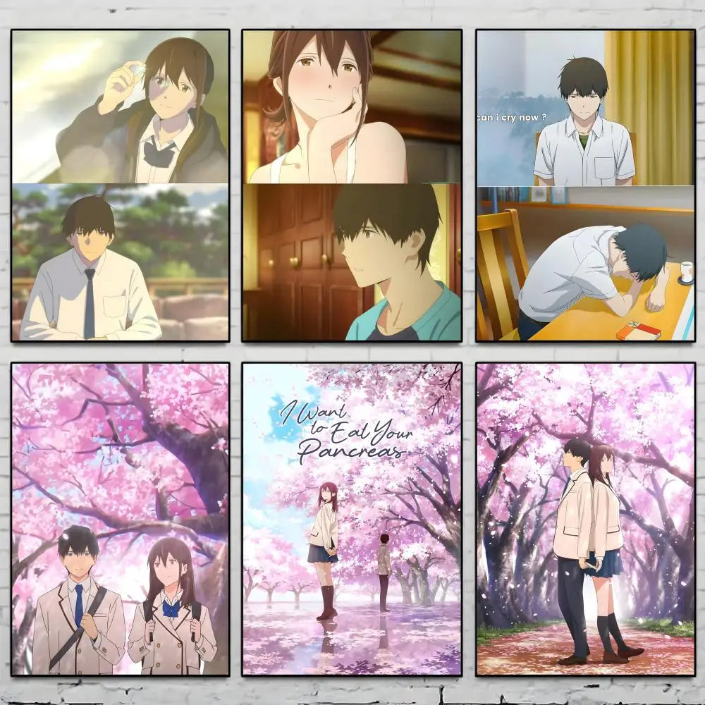 I Want to Eat Your Pancreas Anime HD Poster | Wall Sticker