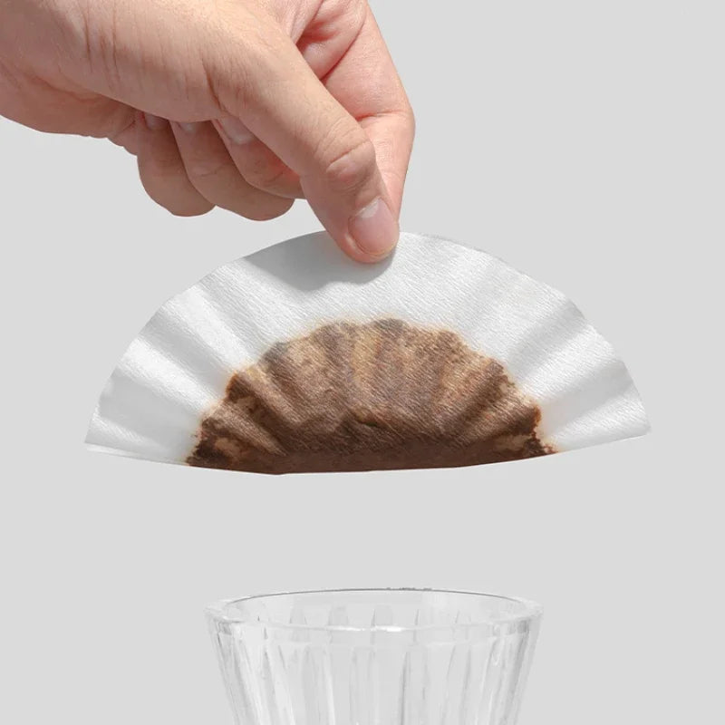 50 Pack Pour Over Coffee Filters – Fits B75 & Wave Dripper