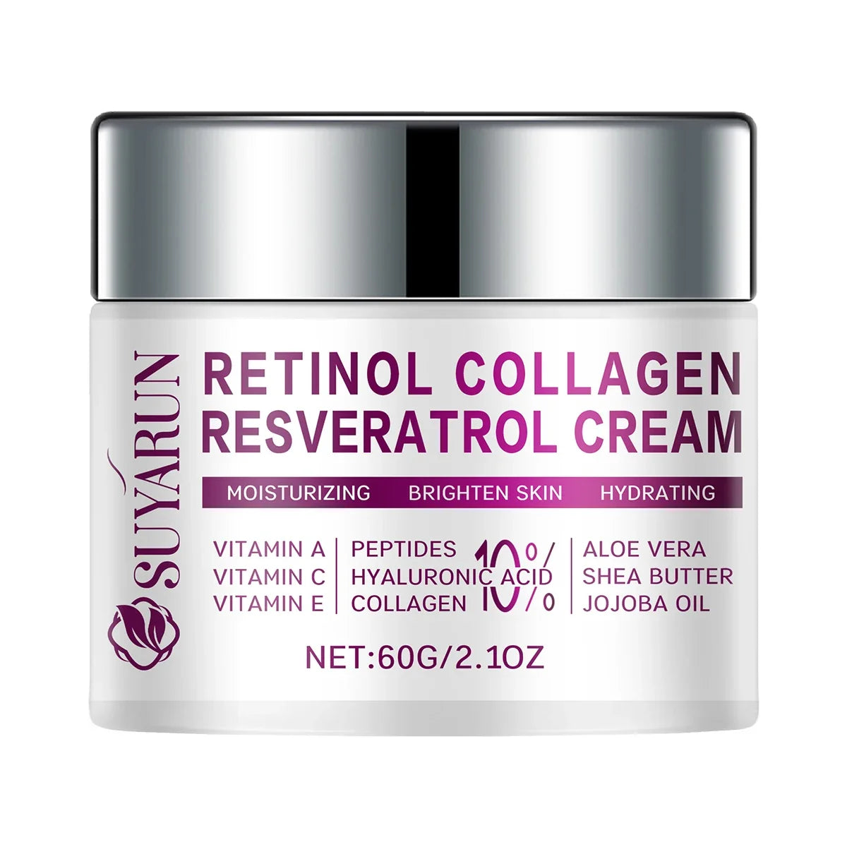 SUYARUN Retinol Resveratrol Night Cream – Firming & Brightening