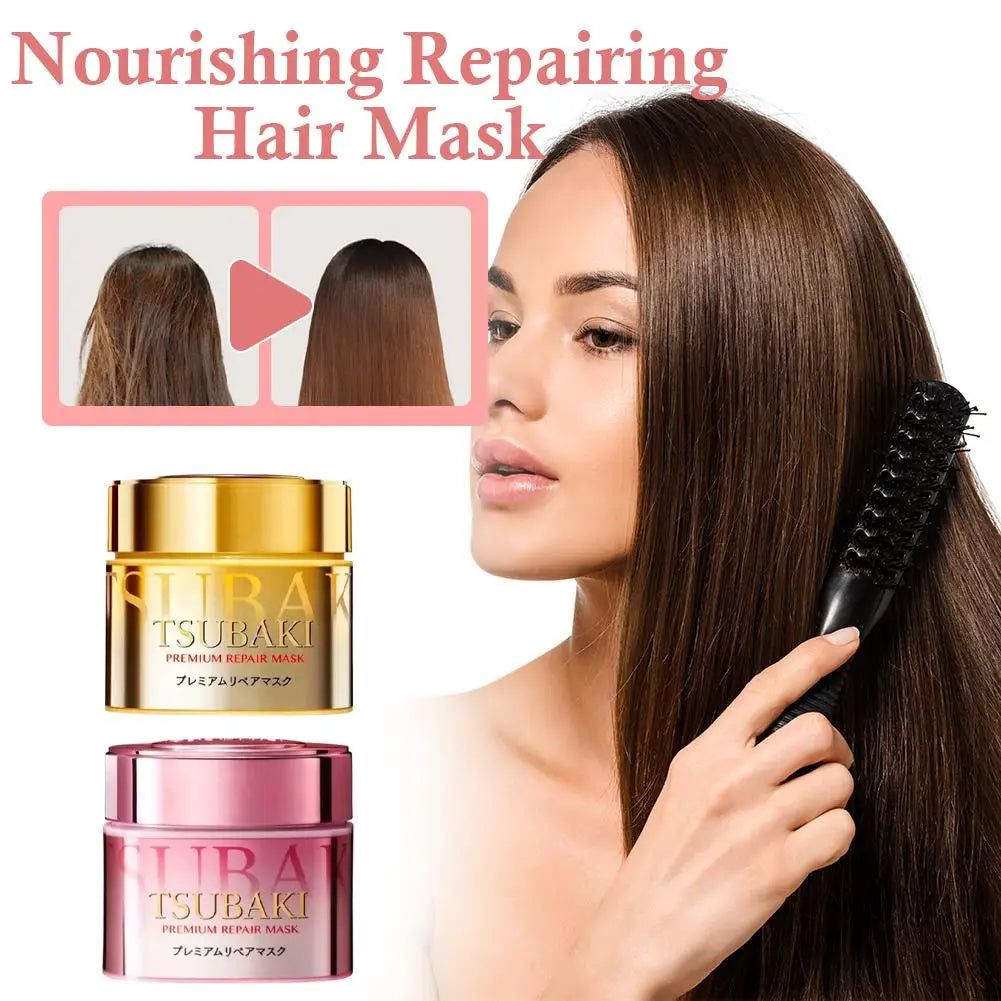 TSUBAKI 180g Salon Hair Mask – Repair, Anti-Frizz & Nourish