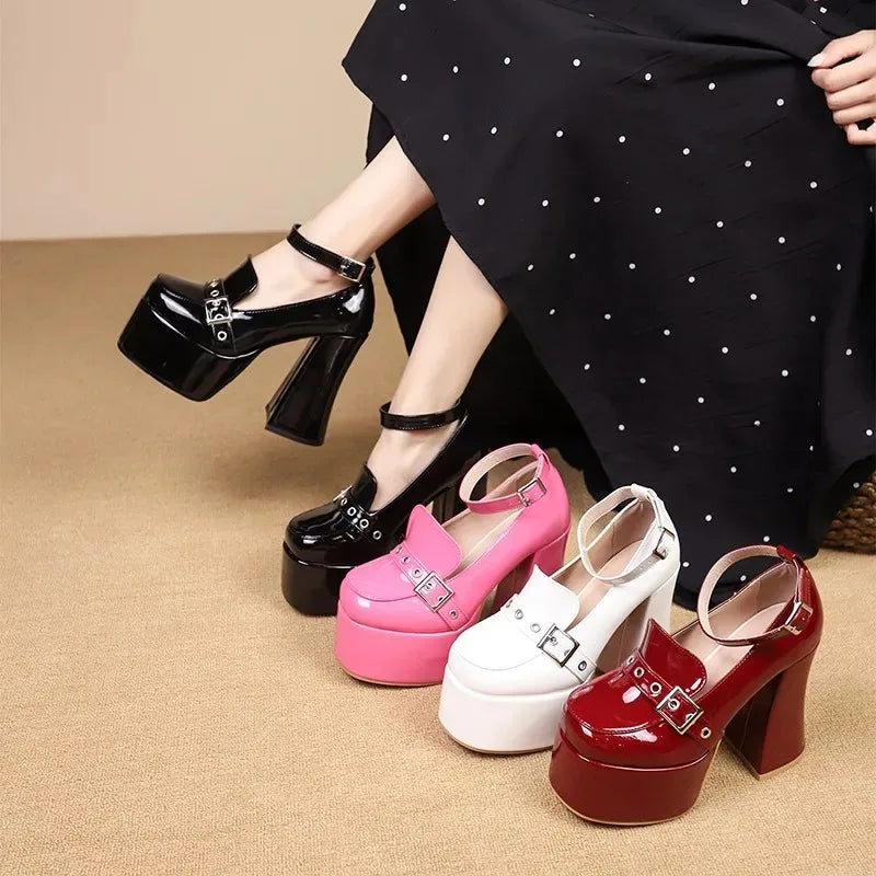 Women's Sweet Lolita Mary Jane Platform Pumps | High Heels