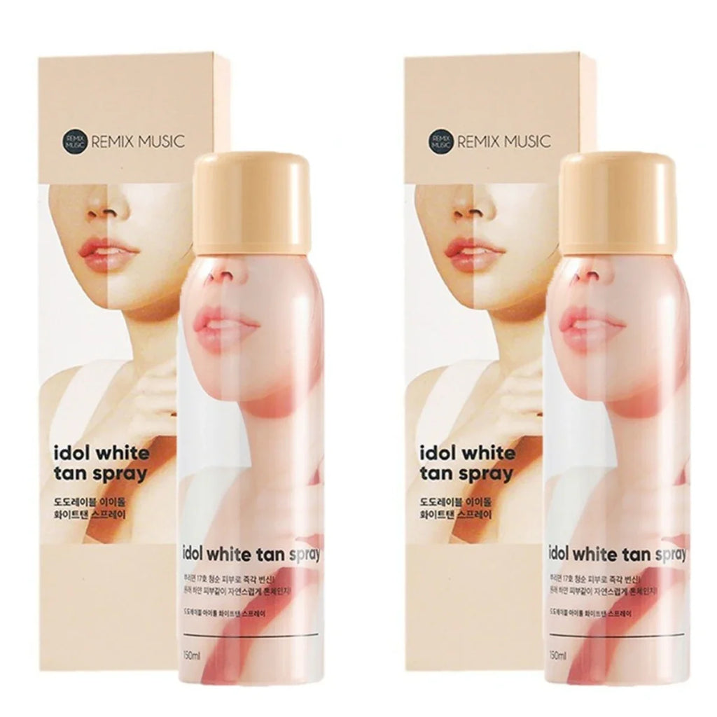 SPF50+ Brightening Body Spray & Niacinamide Sea Salt Scrub Gel